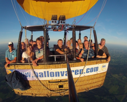 Ballonvaart vanuit Ommen met piloot Marcel Nijkamp